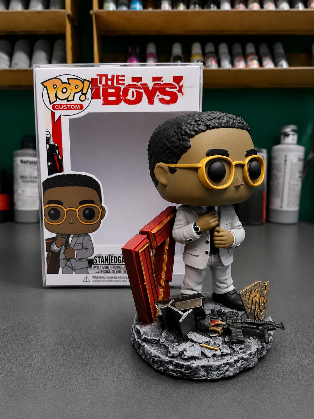 Stan Edgar The boys Custom funko pop