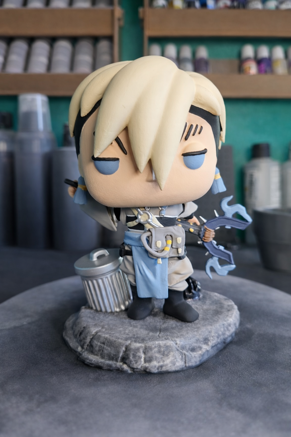 Custom Zanka Nijiku Gachiakuta Funko Pop Figure – Handmade Anime Collectible