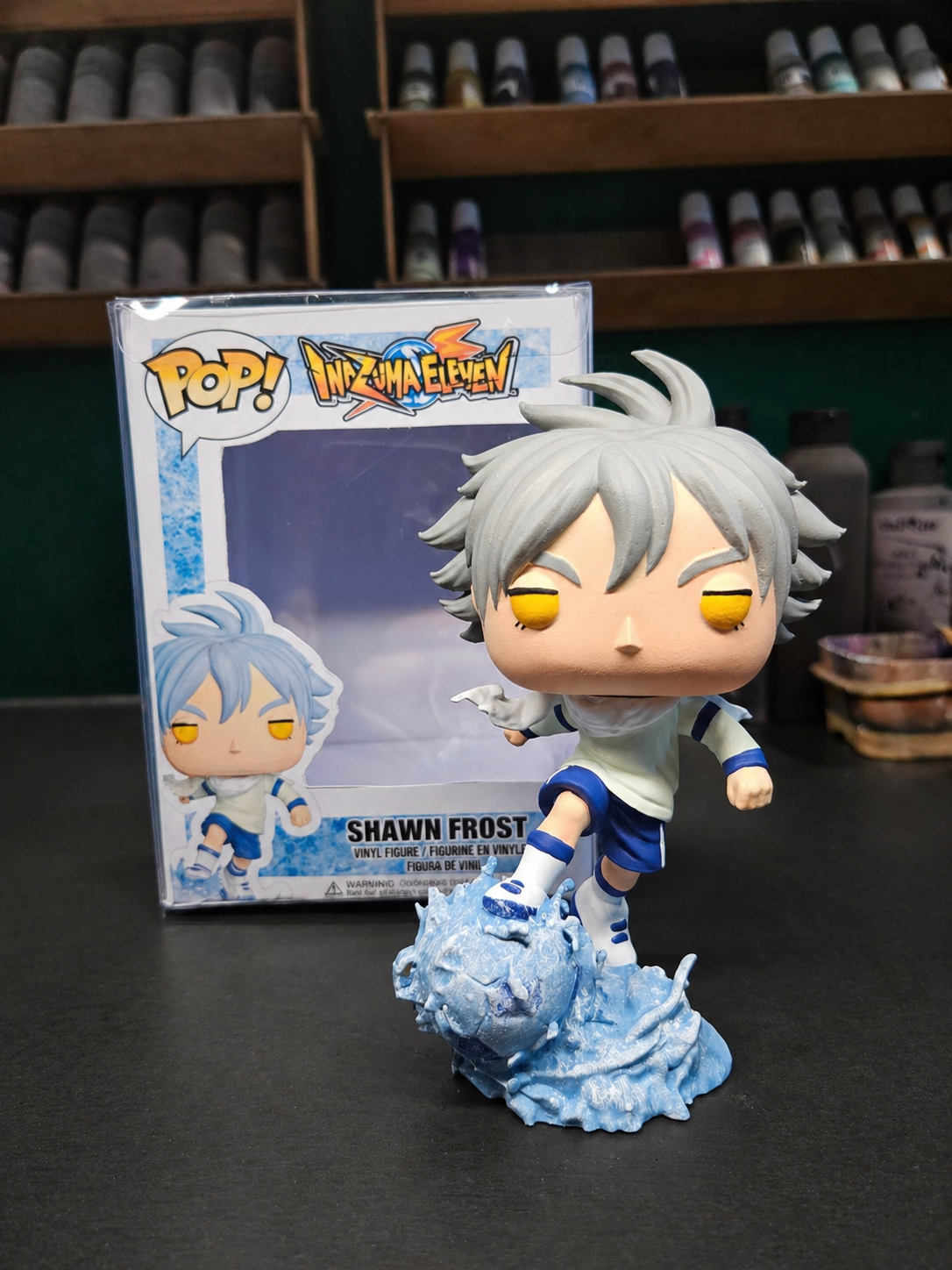 Custom Shawn Frost Inazuma Eleven Funko Pop Figure – Handmade Anime Collectible
