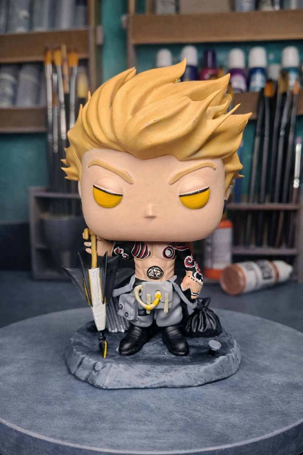 Enjin Custom Figure - Gachiakuta Anime Collectible custom pop