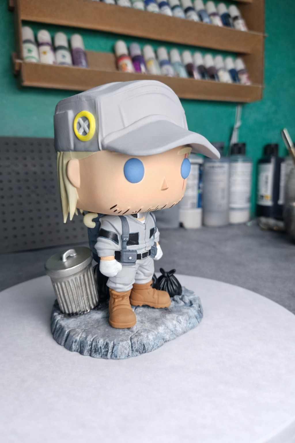 Custom Gris Rubion Gachiakuta Funko Pop Figure – Handmade Anime Collectible