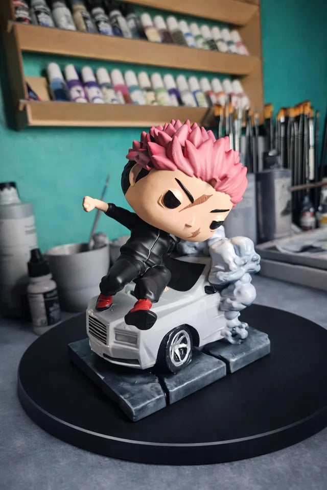 Itadori Yuiji Custom Figure - Jujutsu Kaisen Anime Collectible custom pop