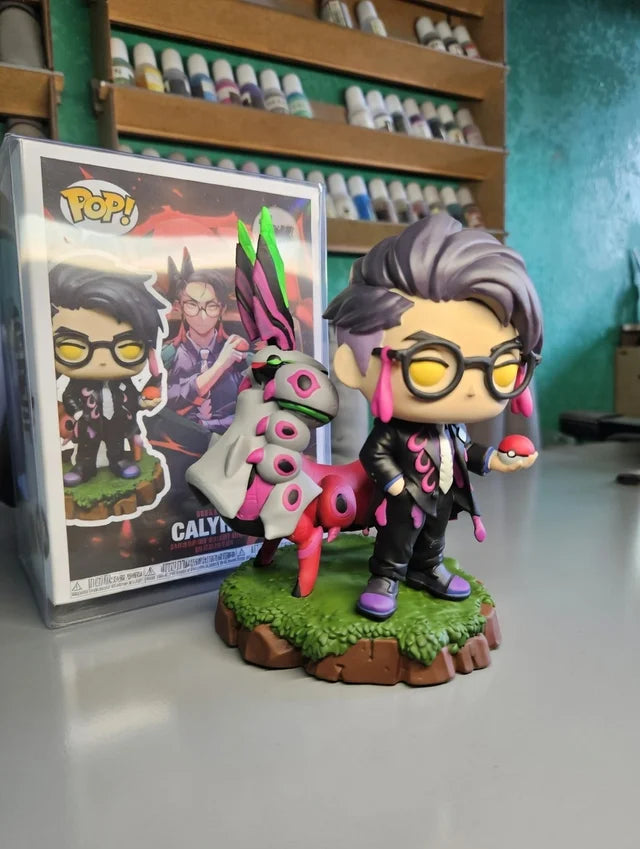 Custom Corbeau Pokemon Legends Az Funko Pop Figure – Handmade Anime Collectible