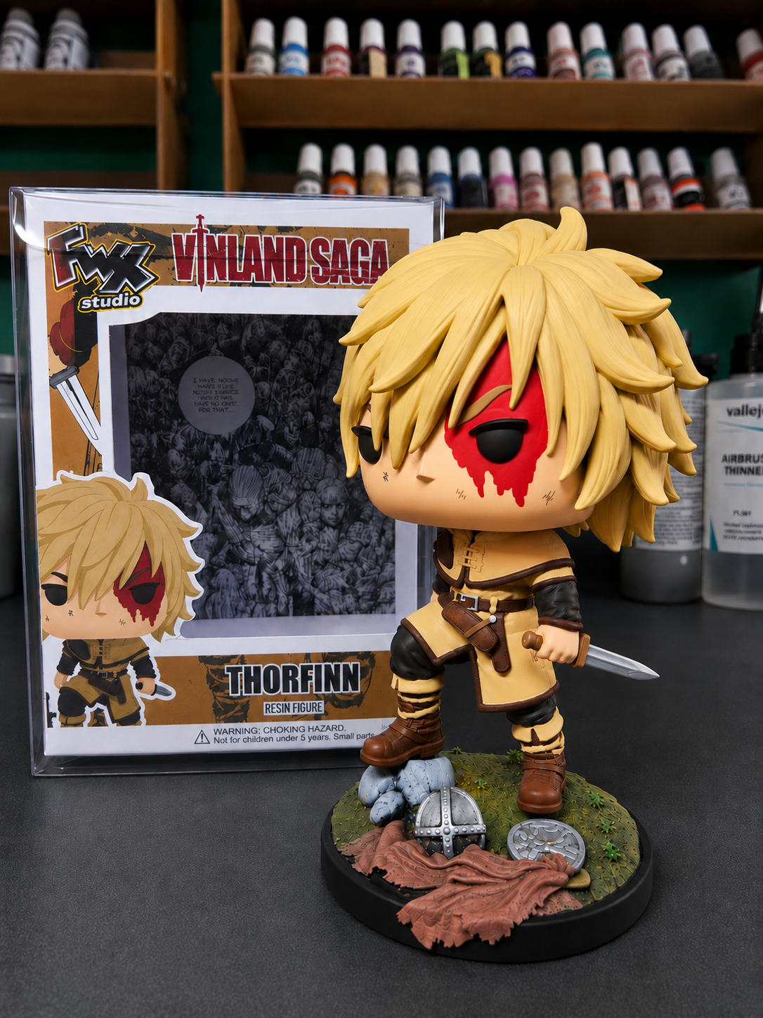 Thorfinn Vinland Saga custom anime resin figure collectible