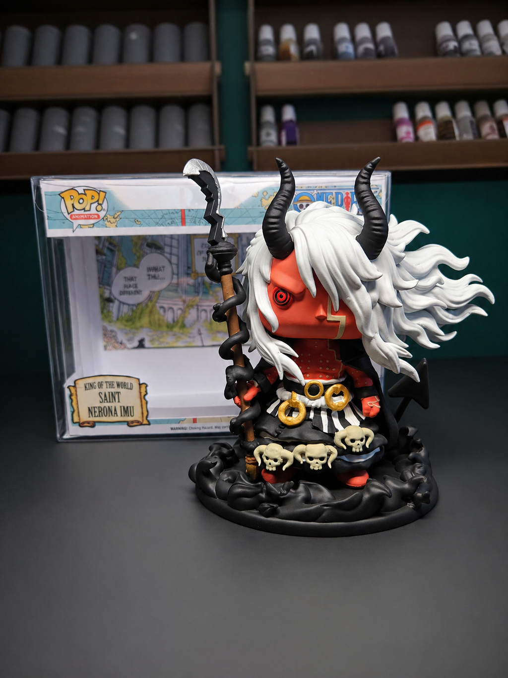 Saint Nerona Imu Custom Figure – One piece Anime Collectible custom pop