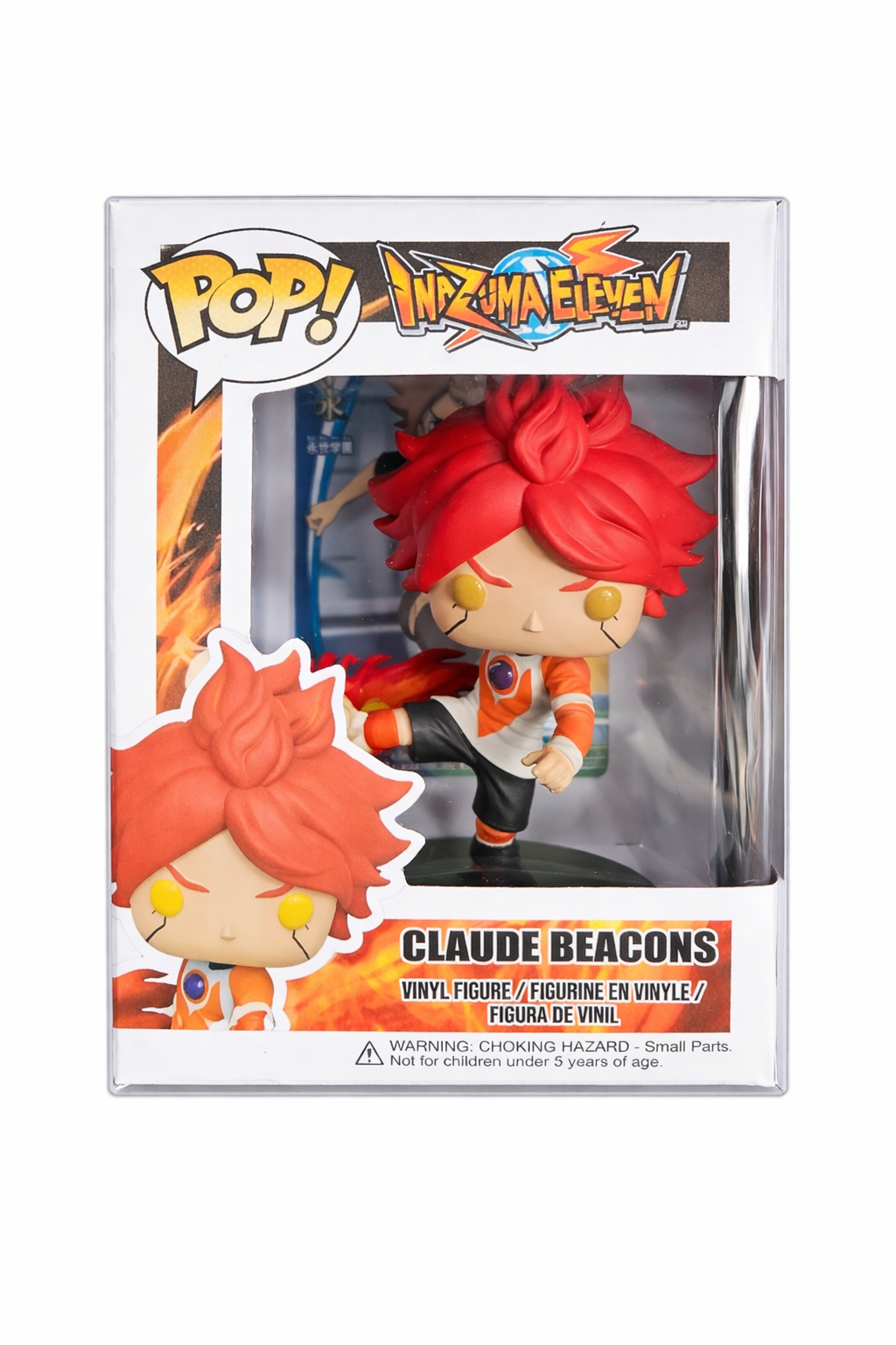 Claude Beacons inazuma eleven custom funko pop torch burn