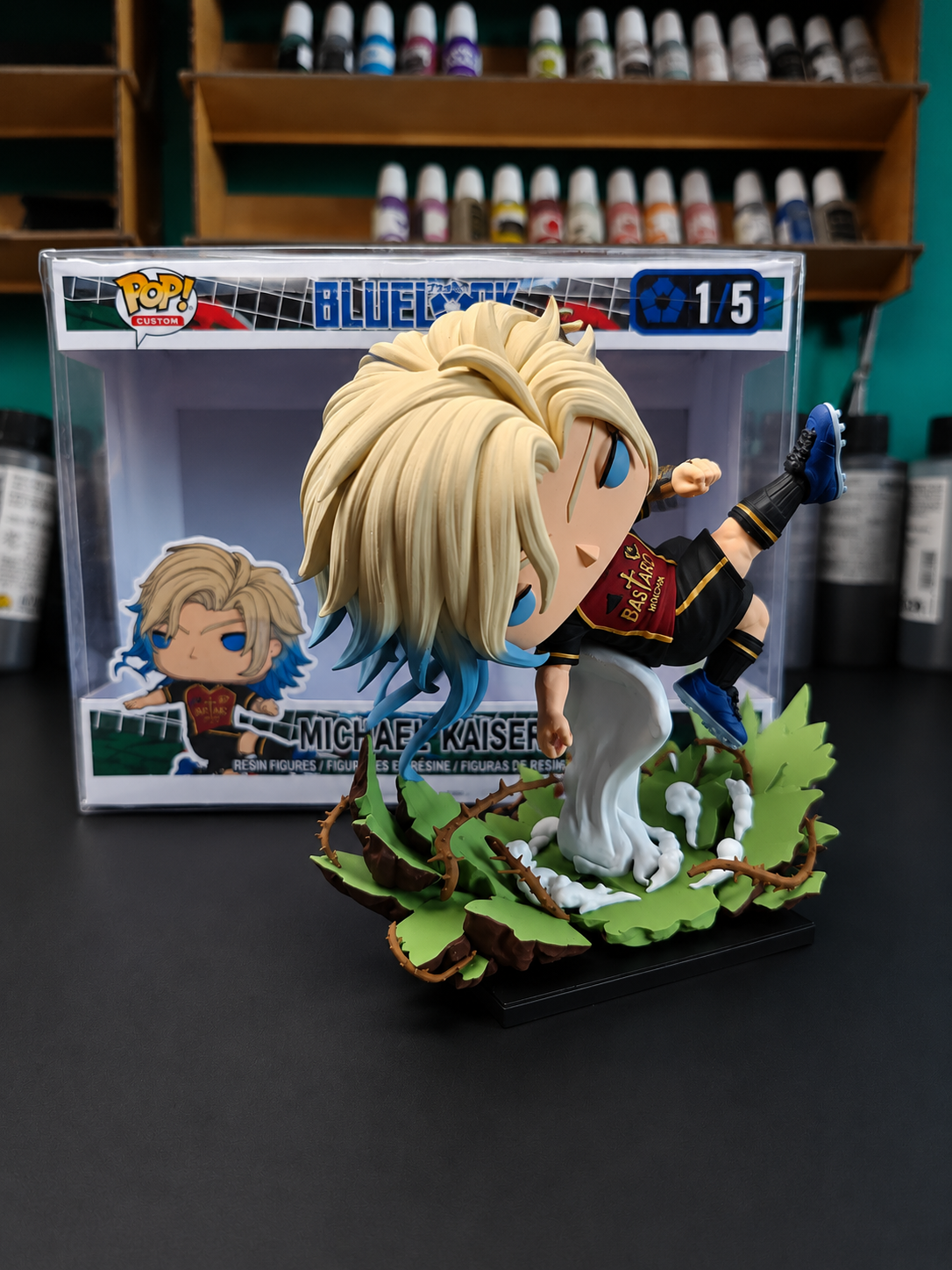 Michael Kaiser Custom Figure - Blue Lock Anime Collectible custom pop (Limited Edition 1/5)
