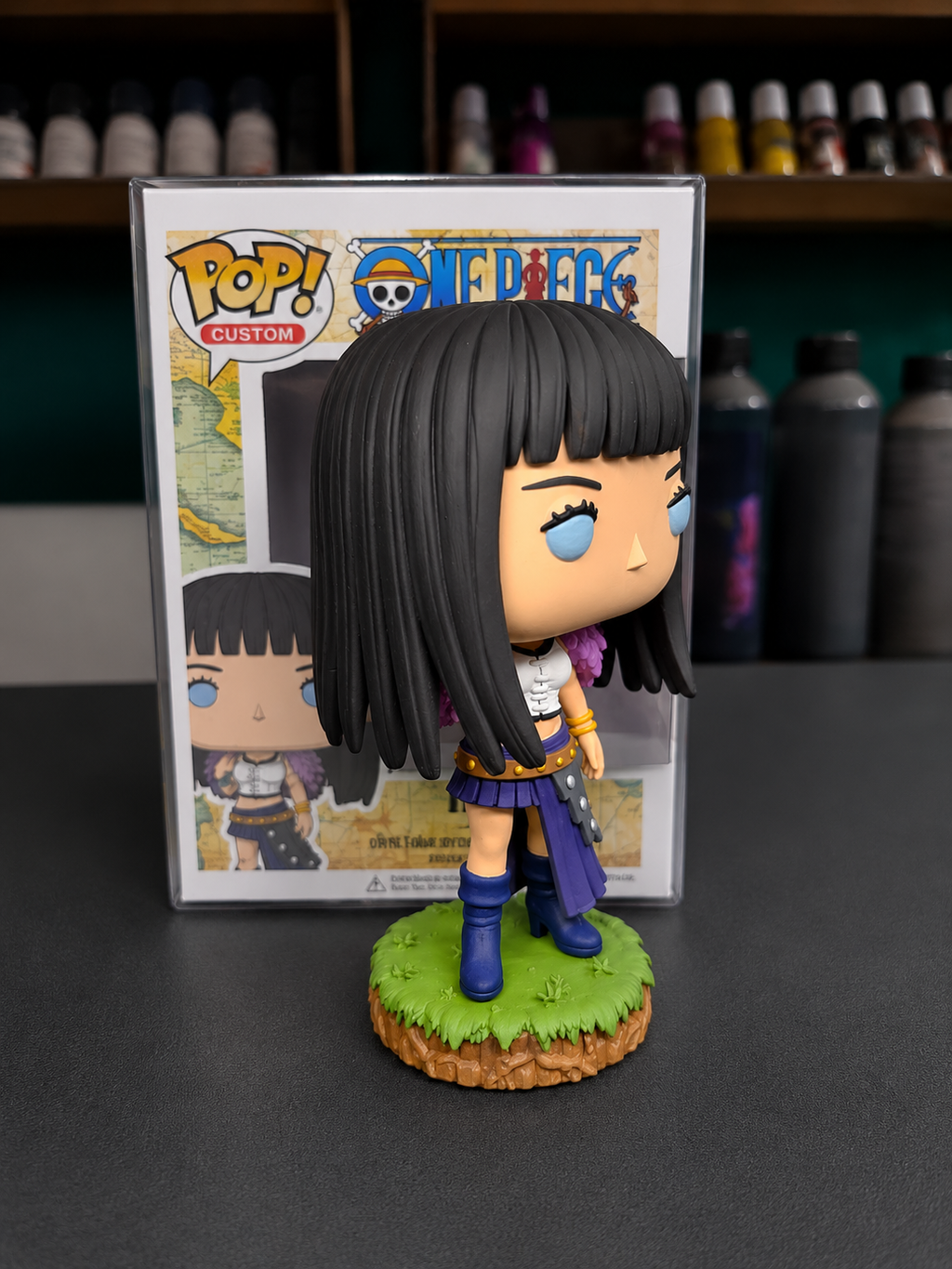 Nico Robin Elbaf Custom Figure – One piece Anime Collectible custom pop