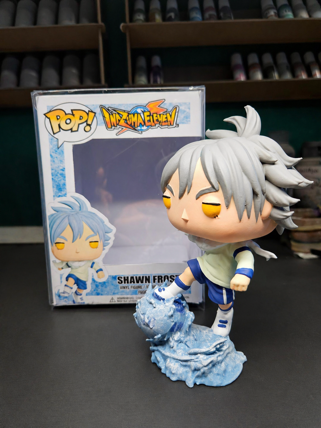 Custom Shawn Frost Inazuma Eleven Funko Pop Figure – Handmade Anime Collectible