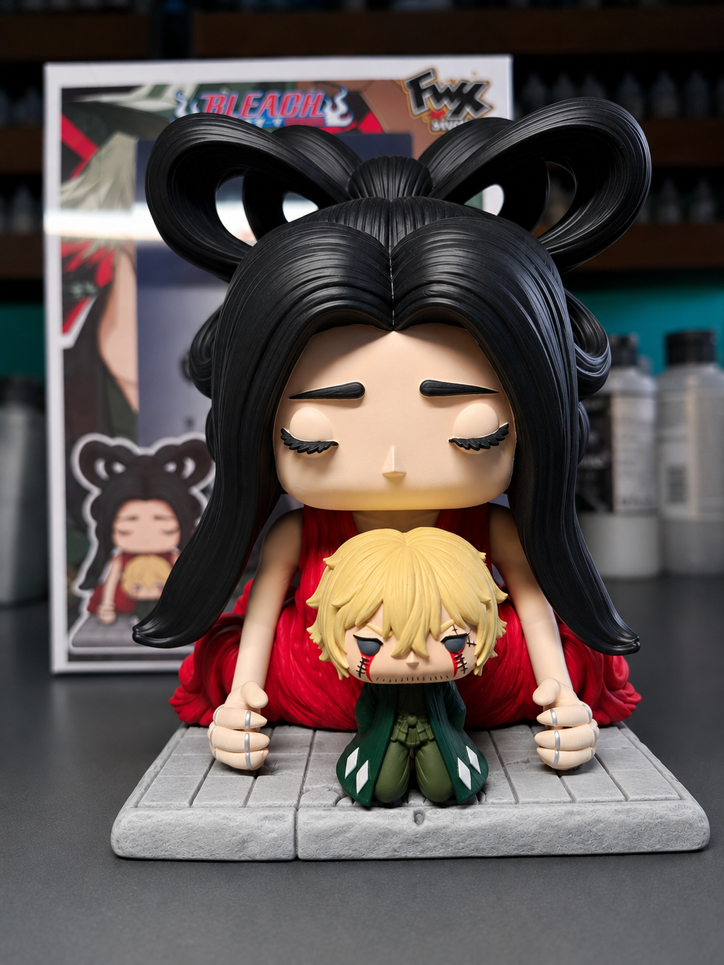 Urahara kisuke Bankai Bleach Custom anime resin figure collectible