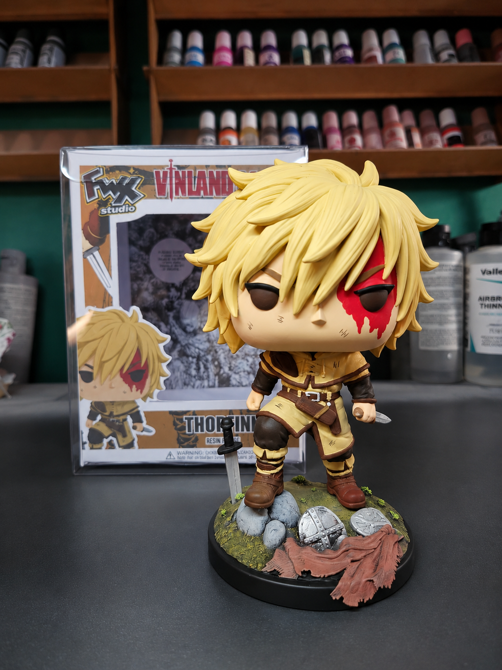 Thorfinn Vinland Saga custom anime resin figure collectible