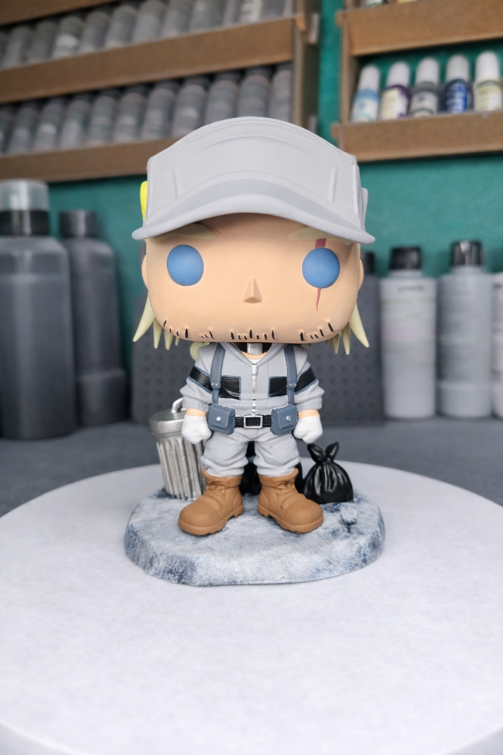 Custom Gris Rubion Gachiakuta Funko Pop Figure – Handmade Anime Collectible