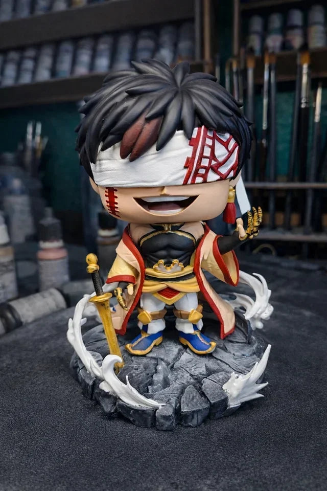 Custom Qin Shi Huang Record Of Ragnarok Funko Pop Figure – Handmade Anime Collectible