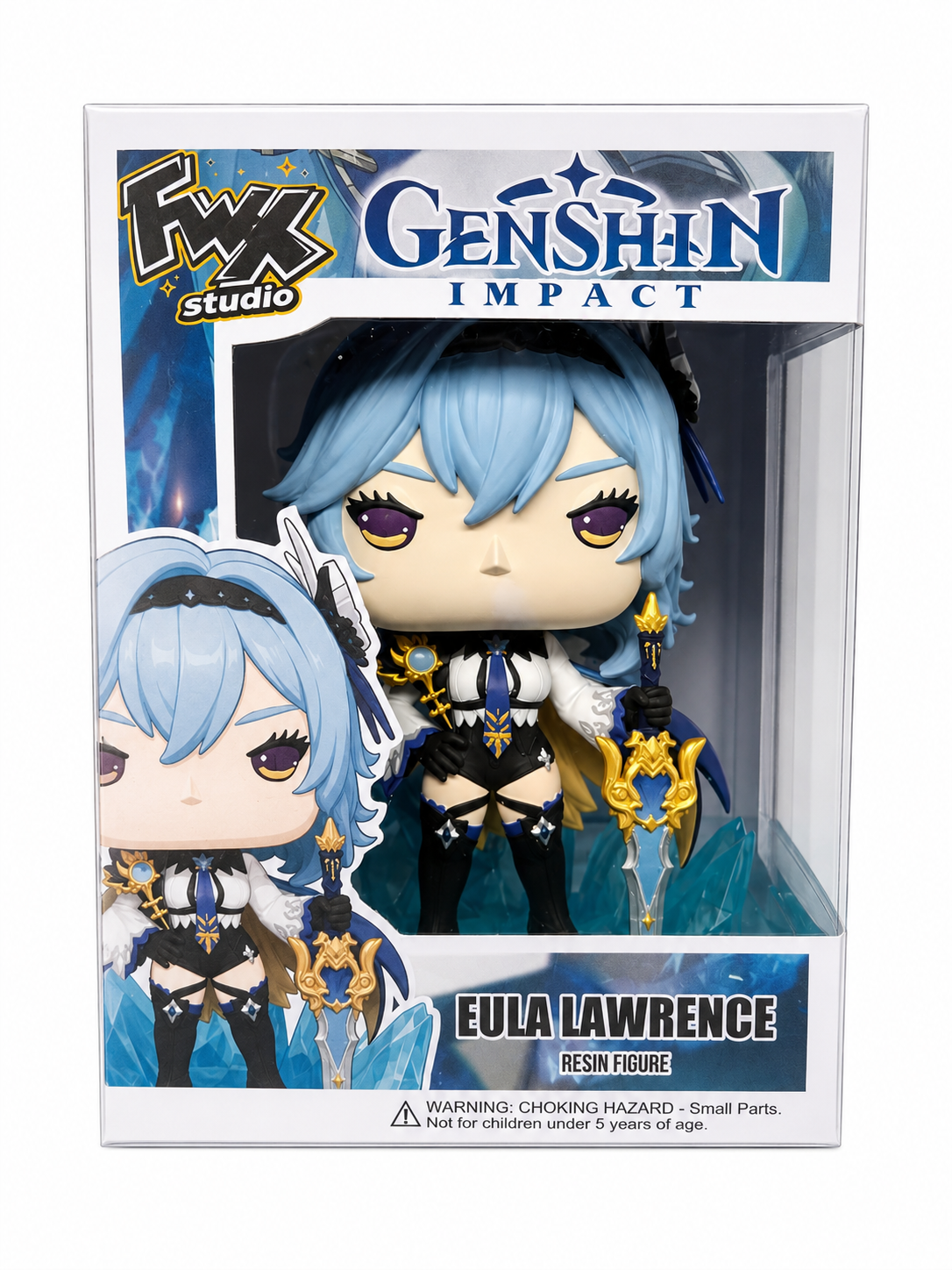 Eula Lawrence Genshin impact custom resin anime games figure