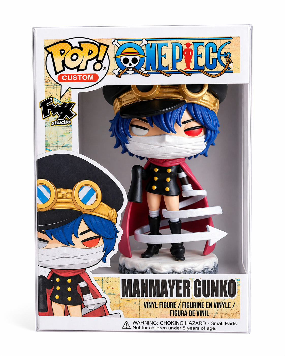 Manmayer Gunko Custom Figure – One piece Anime Collectible custom pop