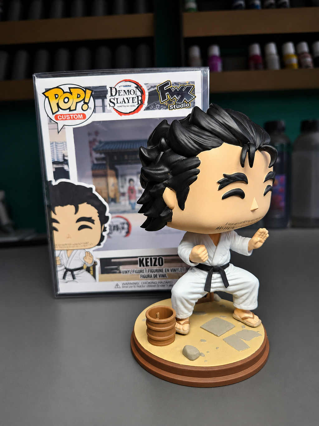 Keizo Custom Figure – Demon slayer Anime Collectible custom pop