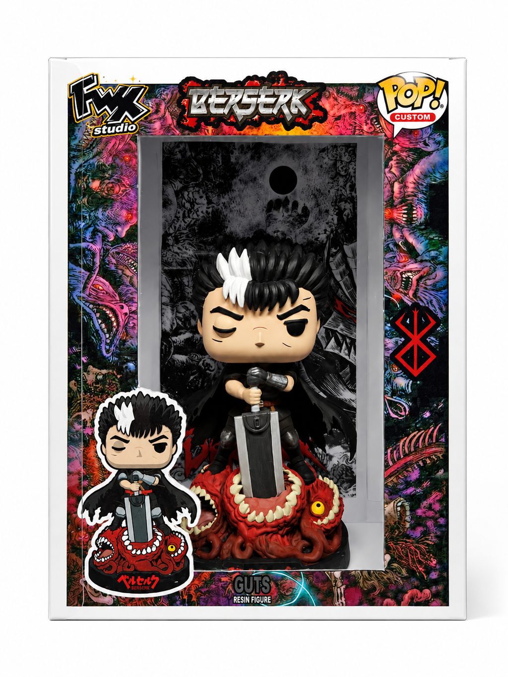 Guts Berserk Custom Pop Anime Collectible