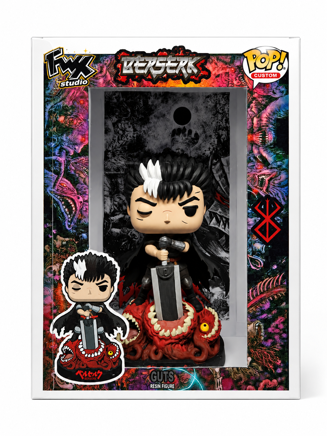 Guts Berserk Custom Pop Anime Collectible