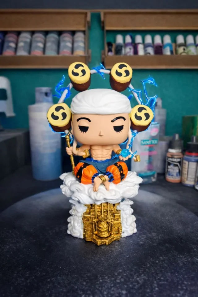 Enel One Piece Custom Figure - One piece Anime Collectible custom pop