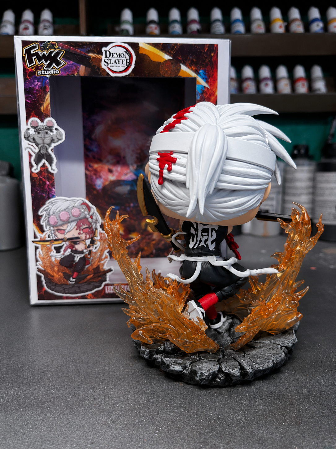 Uzui Tengen Demon slayer Custom Anime Figure collectible