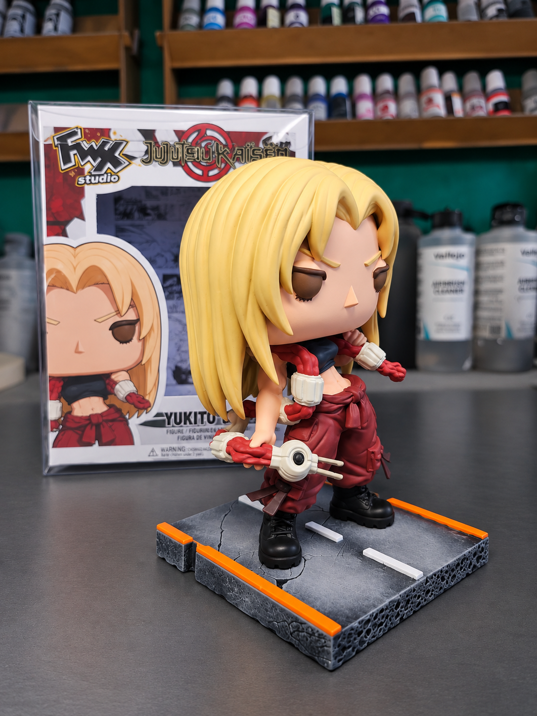 Yuki Tsukumo Jujutsu Kaisen custom anime figure collectible jjk