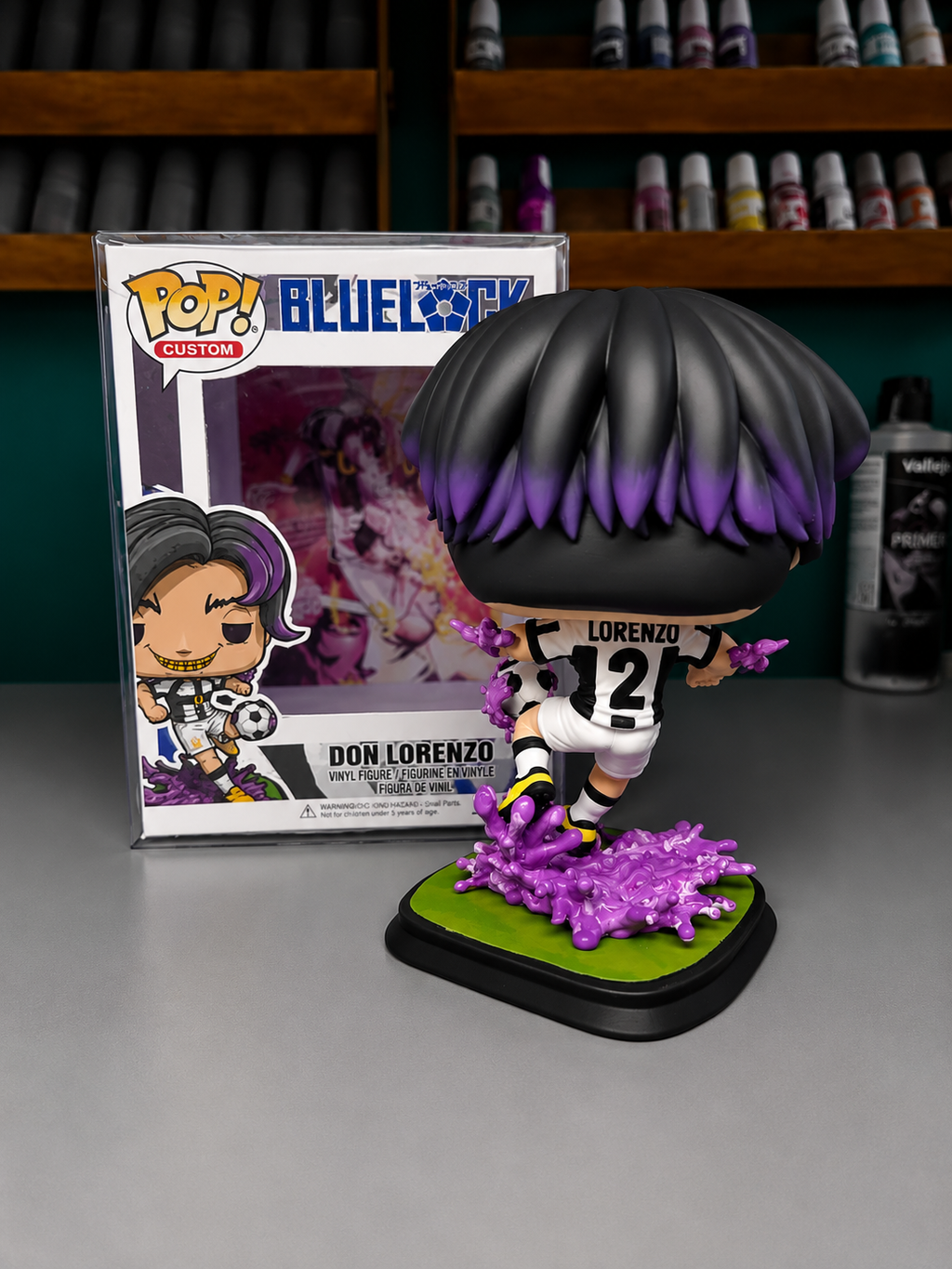 Don Lorenzo Custom Figure - Blue Lock Anime Collectible custom pop