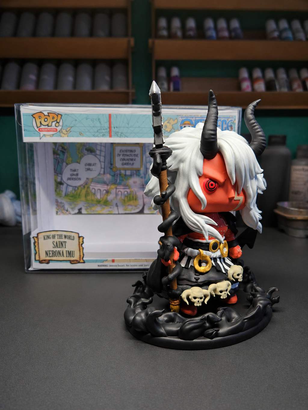 Saint Nerona Imu Custom Figure – One piece Anime Collectible custom pop