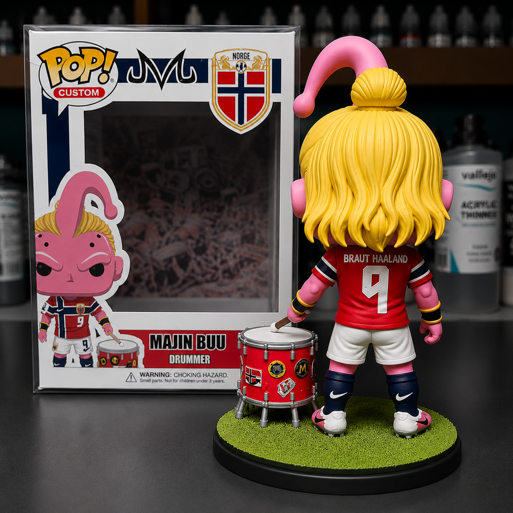 Majin Buu Haaland World Cup 2026 custom Funko pop