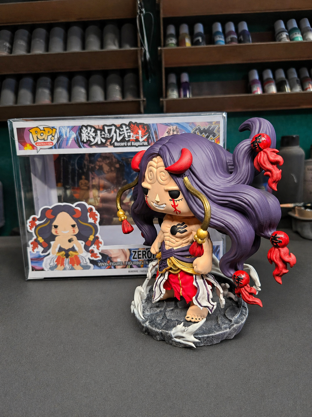 Zerofuku Custom Figure - Record of Ragnarok Anime Collectible custom pop