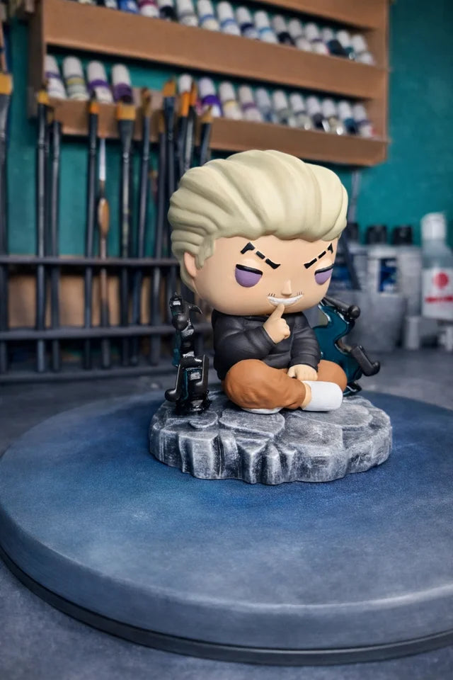 Custom Hakari Kinji Jujutsu Kaisen Funko Pop Figure – Handmade Anime Collectible