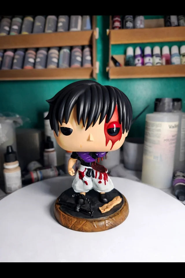Toji Fushiguro Custom Figure - Jujutsu kaisen Anime Collectible custom pop