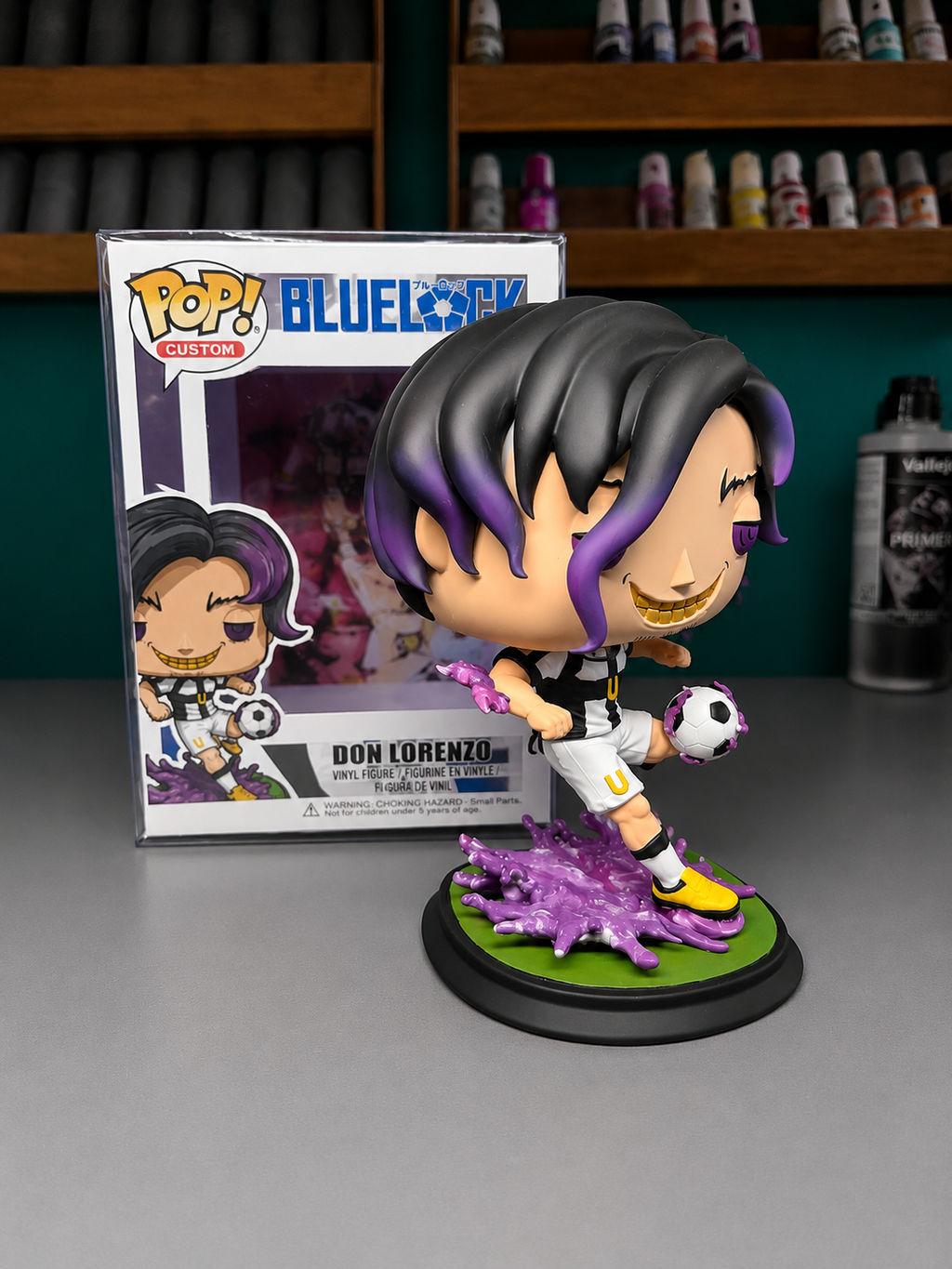Don Lorenzo Custom Figure - Blue Lock Anime Collectible custom pop