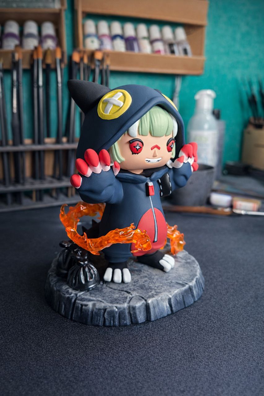 Custom Guita Hebby Fantasia Gachiakuta Funko Pop Figure – Handmade Anime Collectible