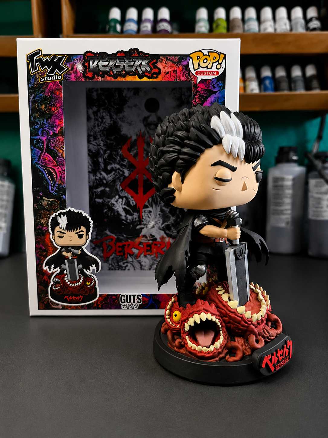 Guts Berserk Custom Pop Anime Collectible