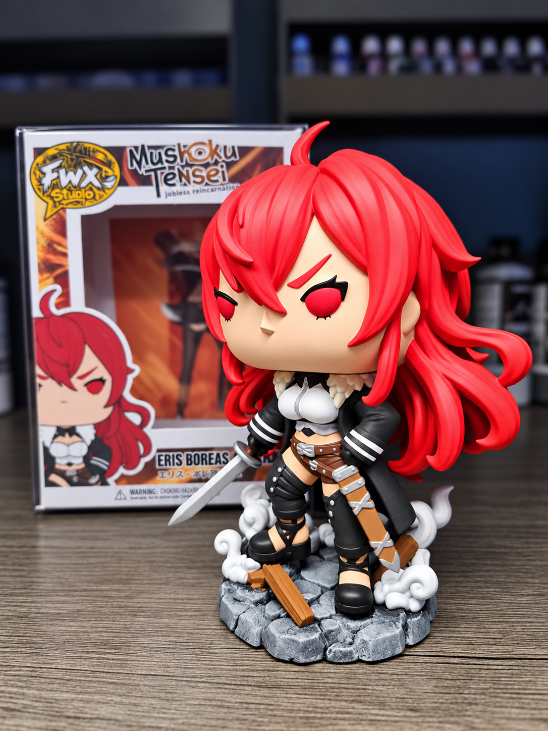 Eris Boreas Greyrat custom anime figure collectible