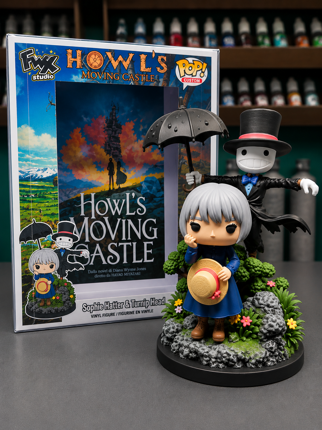 Sophie Owl's Moving Castle custom pop Anime collectibles