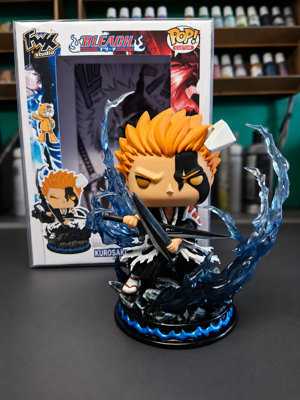 Kurosaki Ichigo Bleach Custom Pop Anime Manga Collectible