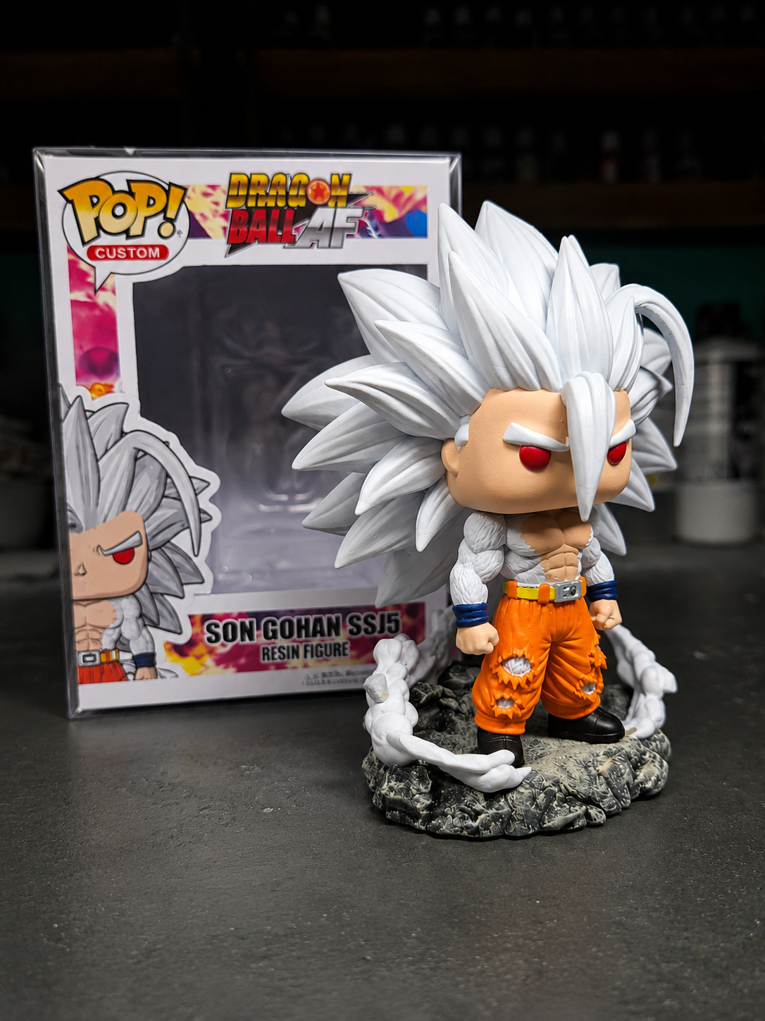 Gohan SSJ 5 Dragon Ball AF Custom funko pop