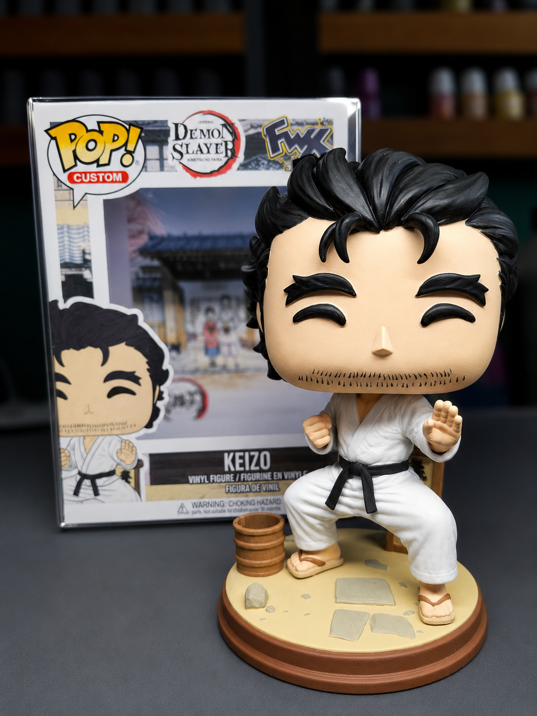 Keizo Custom Figure – Demon slayer Anime Collectible custom pop