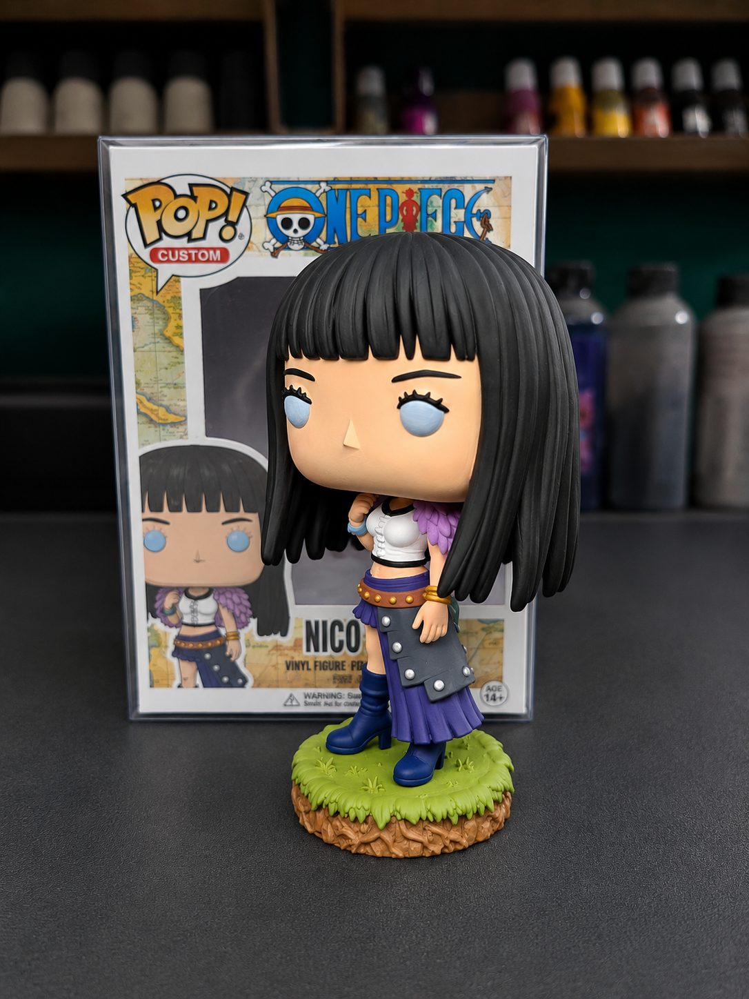 Nico Robin Elbaf Custom Figure – One piece Anime Collectible custom pop