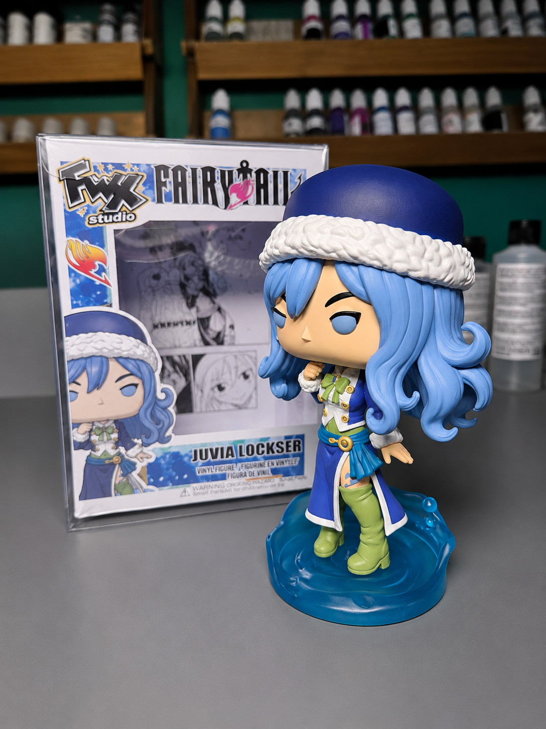 Juvia Lockser Fairy Tail Custom Funko pop