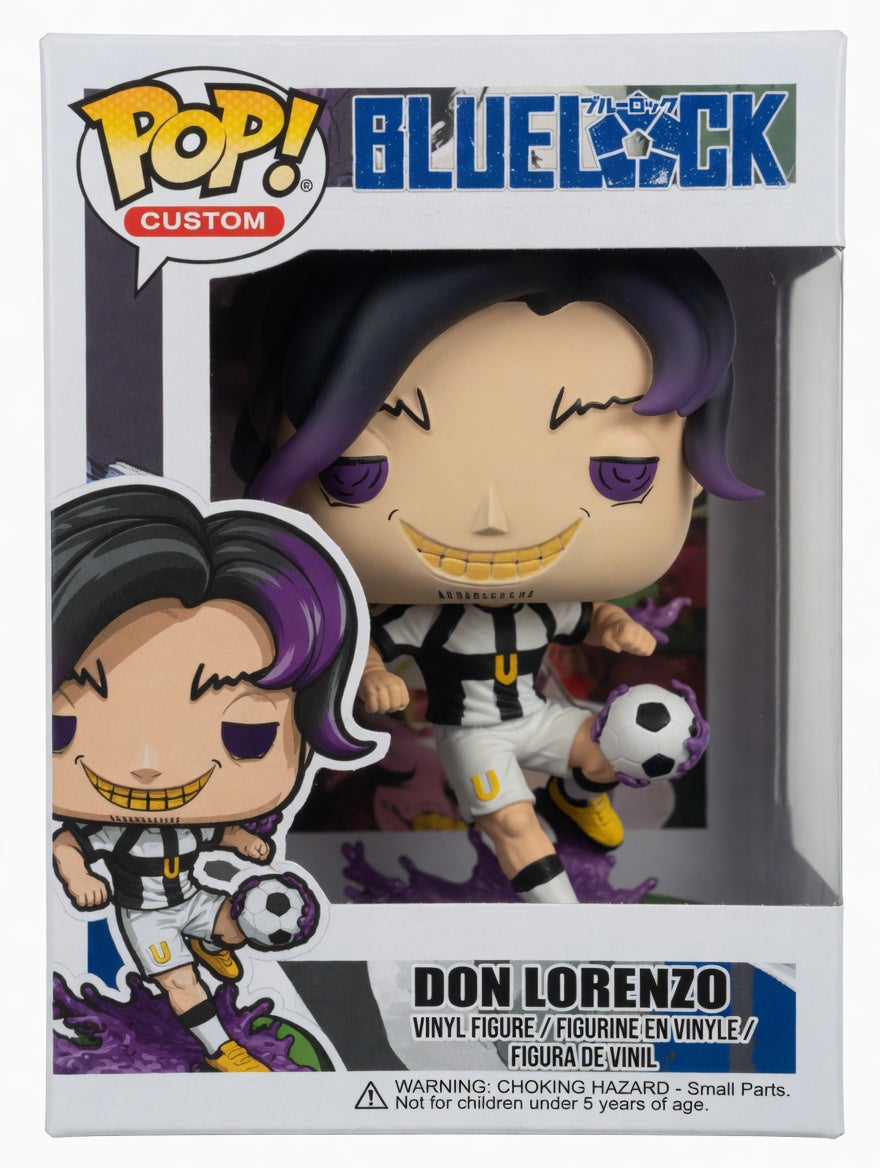 Don Lorenzo Custom Figure - Blue Lock Anime Collectible custom pop