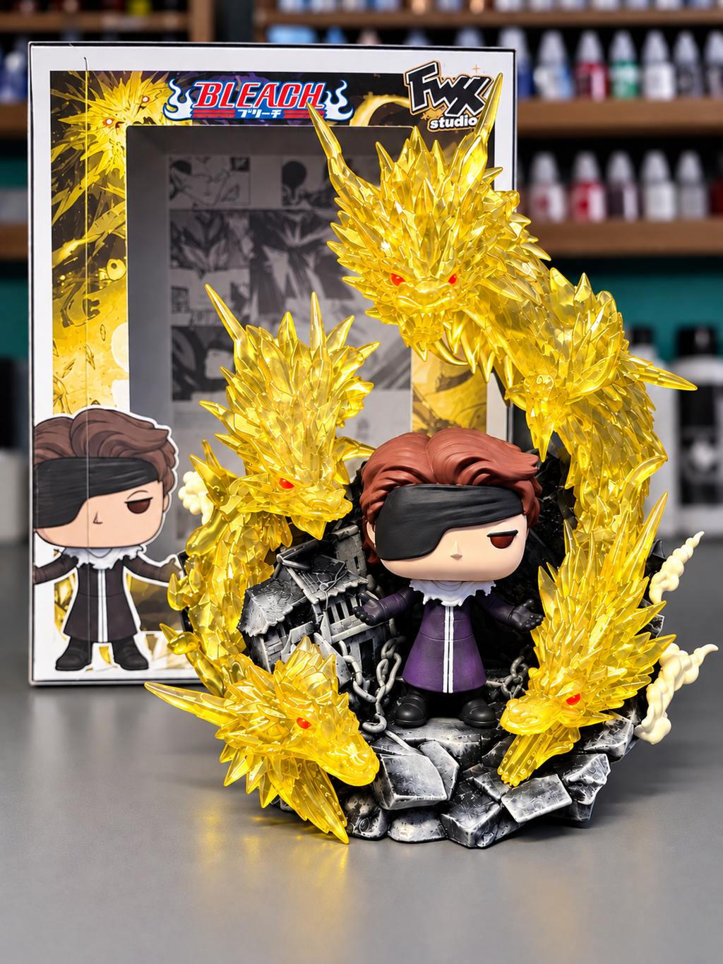 Sosuke Aizen V2 bleach tywb custom resin figure