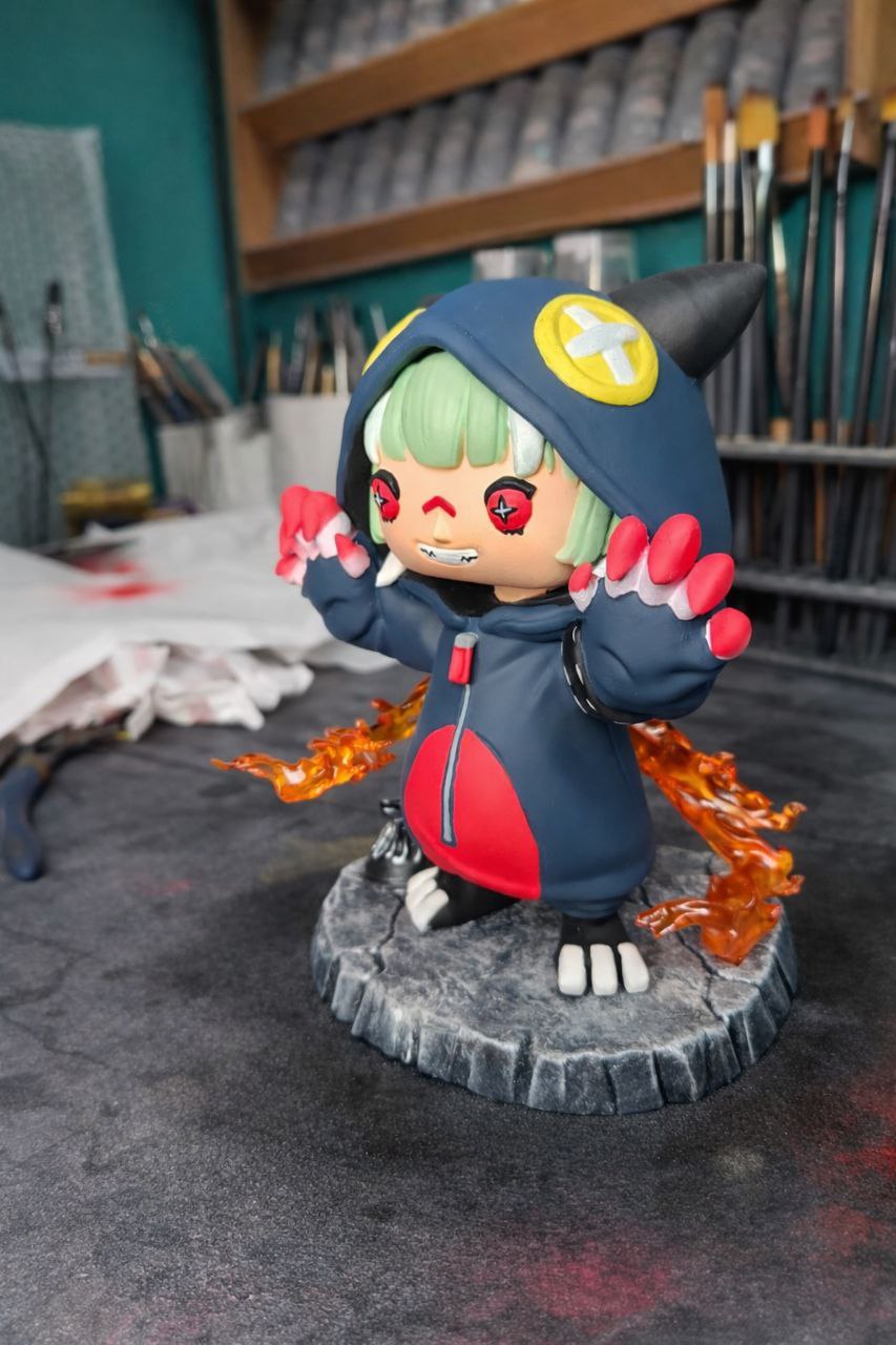 Custom Guita Hebby Fantasia Gachiakuta Funko Pop Figure – Handmade Anime Collectible