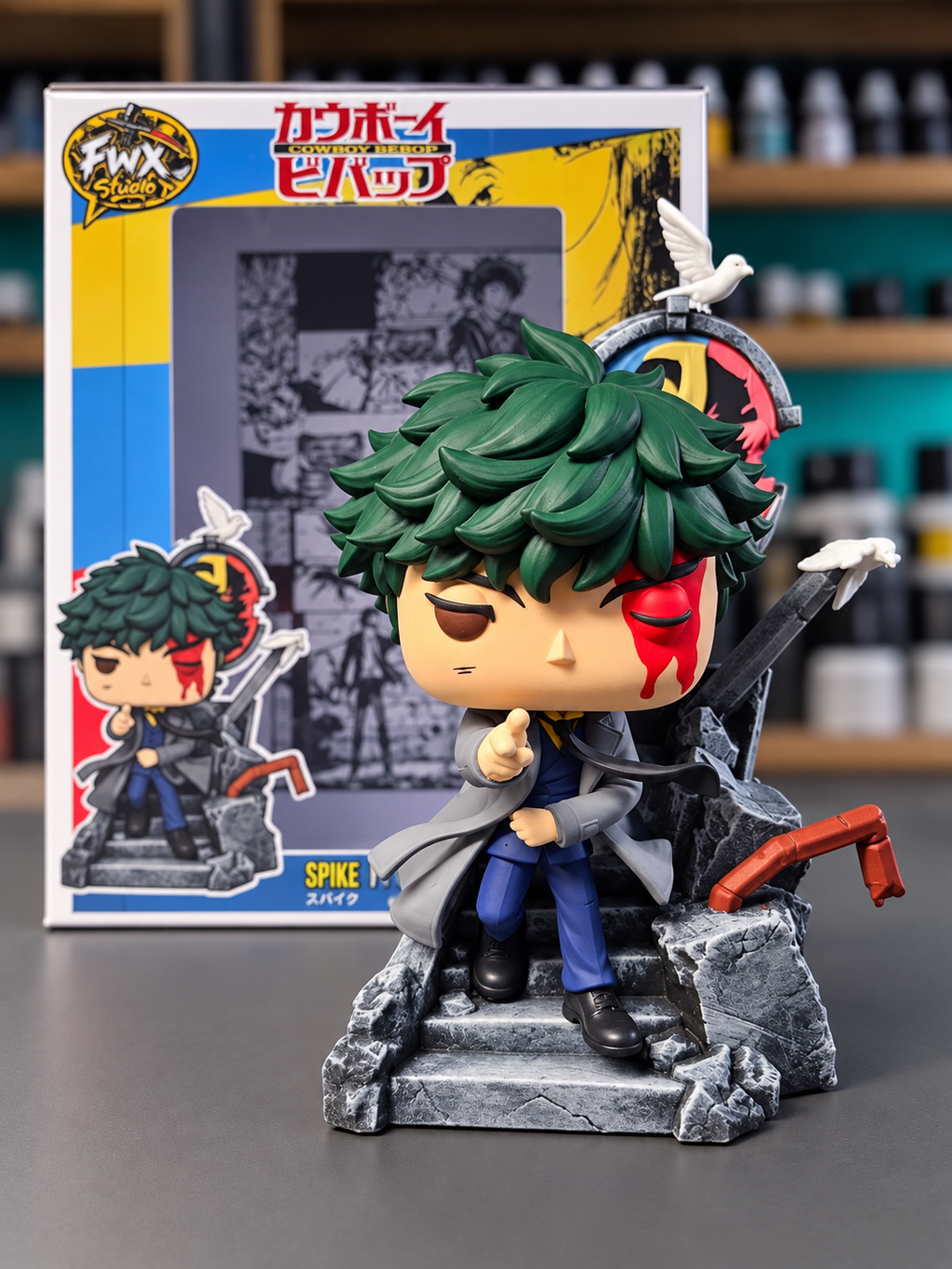 Spike Spiegel Cowboy bebop Custom anime figure collectible