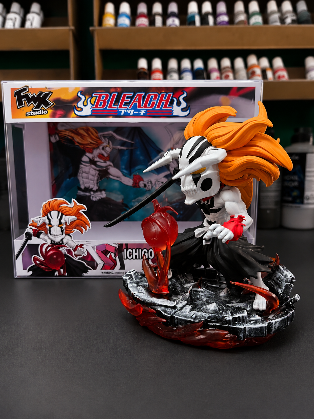Ichigo vasto lorde Bleach custom anime collectible figure