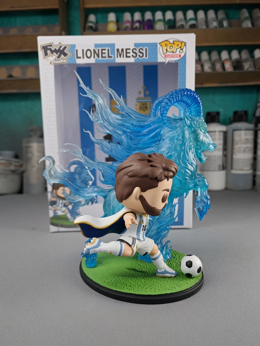 Lionel Messi the Goat Custom Funko Pop World Cup 2026