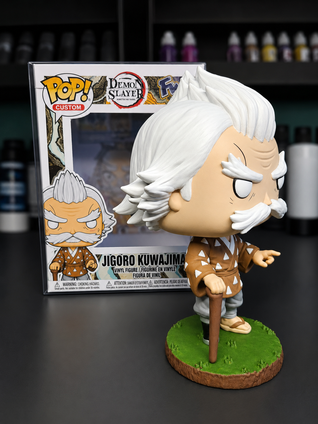 Jigoro Kuwajima Custom Figure – Demon slayer Anime Collectible custom pop