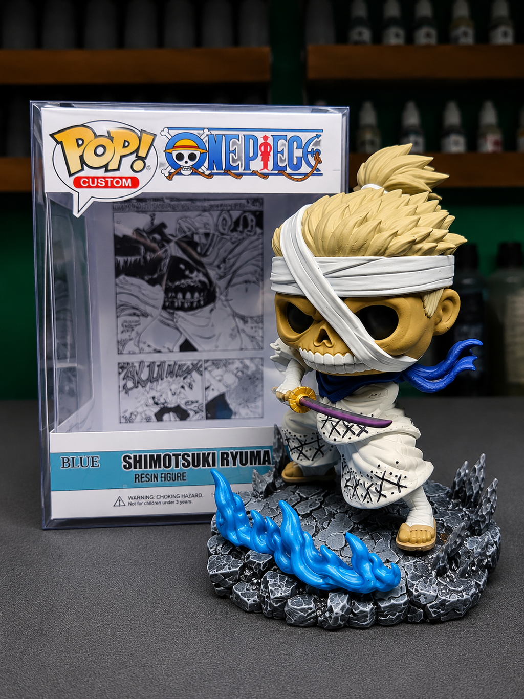 Shimotsuki Ryuma Custom Figure – One piece Anime Collectible Custom Pop