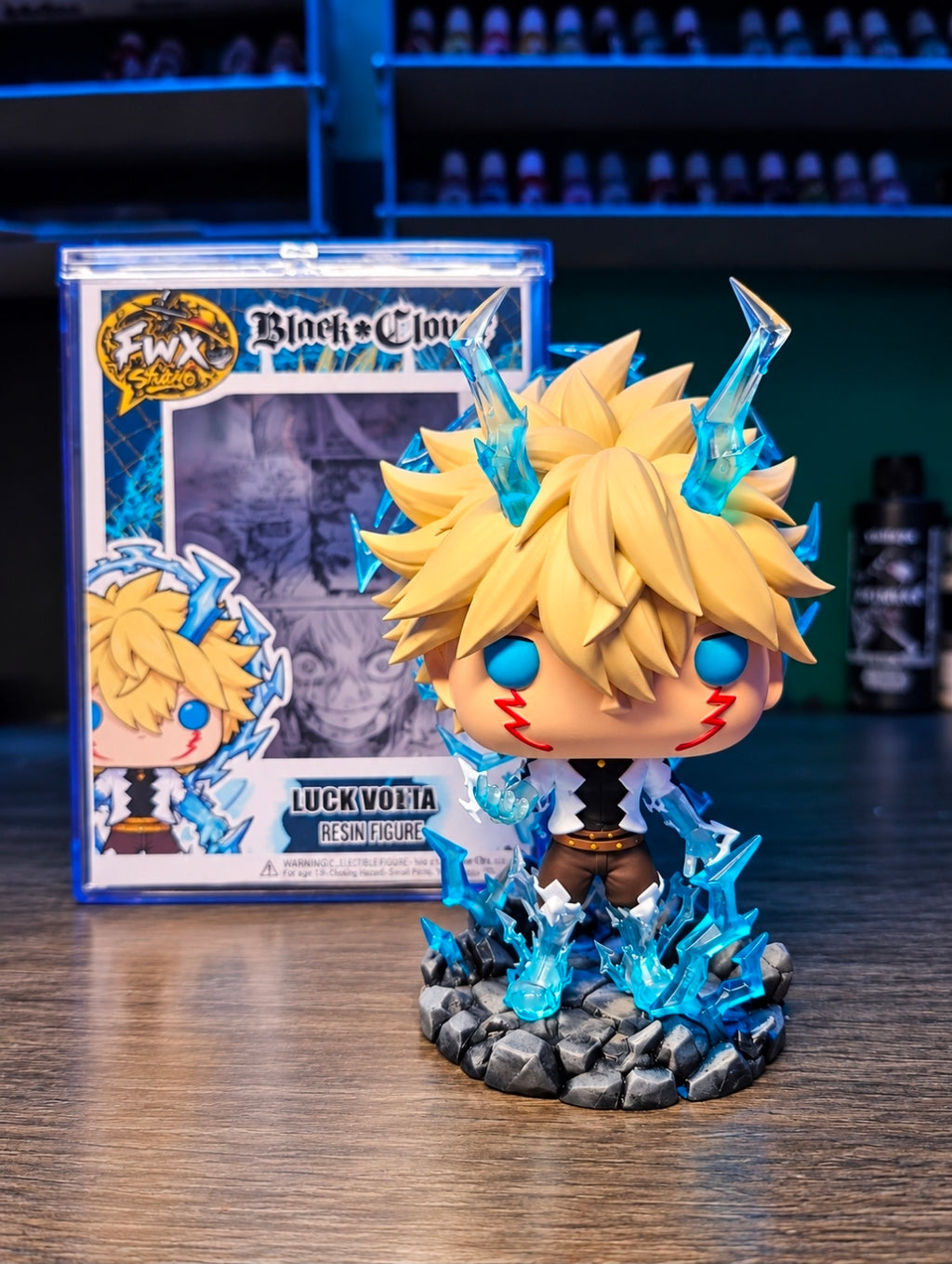 Luck Voltia Black Clover custom anime figure collectible